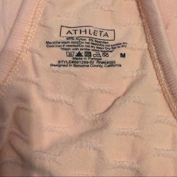 Athleta Sweat Life Tank Top Racerback Active - Picture 3 of 3